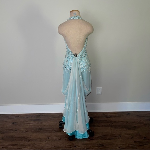 Johnathan Kayne 100% Silk Women Formal Dress Size 8 - Picture 4 of 13